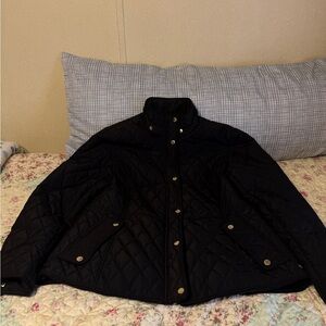 Crown & Ivy Navy Quilted Jacket